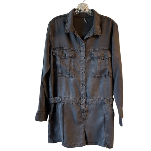 Young Fabulous & Broke gray romper - Picture 3 of 8